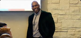 James “JB” Bryant speaking to the Cyber In Color community